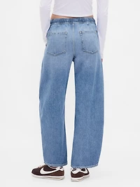 High Rise UltraSoft Barrel Jeans