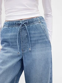 High Rise UltraSoft Barrel Jeans