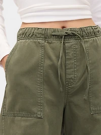 Mid Rise Easy Baggy Pants