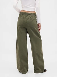 Mid Rise Easy Baggy Pants