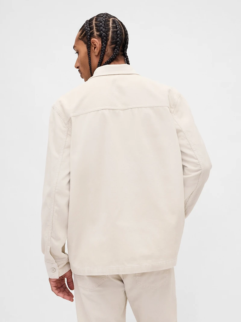 Corduroy Shirt Jacket