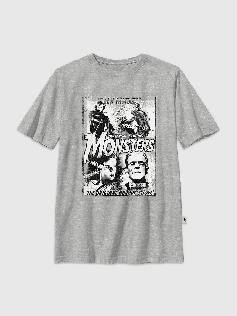 Kids Universal Monsters Graphic T-Shirt