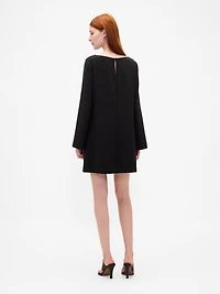 Boatneck Mini Shift Dress