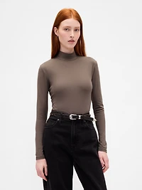 CloseKnit Jersey Mockneck T-Shirt