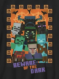 Kids Minecraft Halloween Graphic T-Shirt