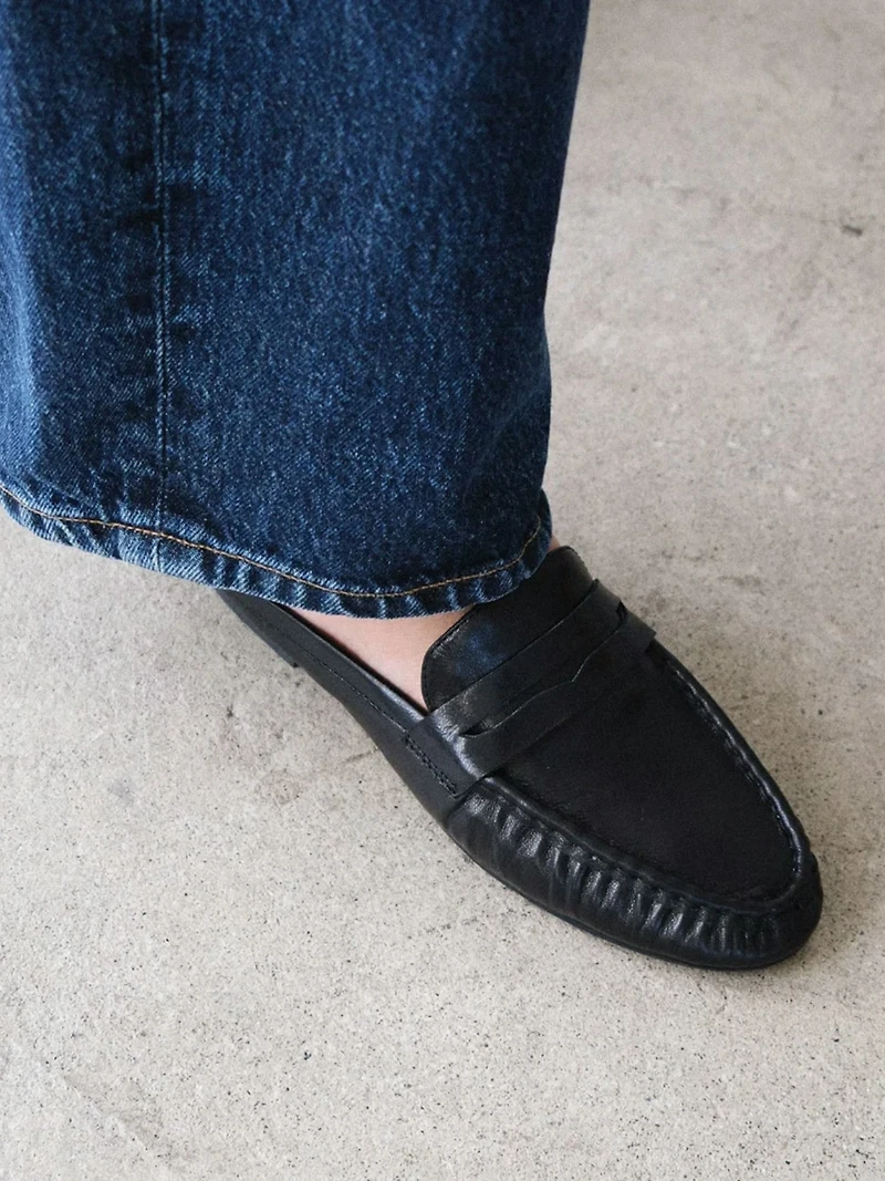 Porta Penny Loafer Mule