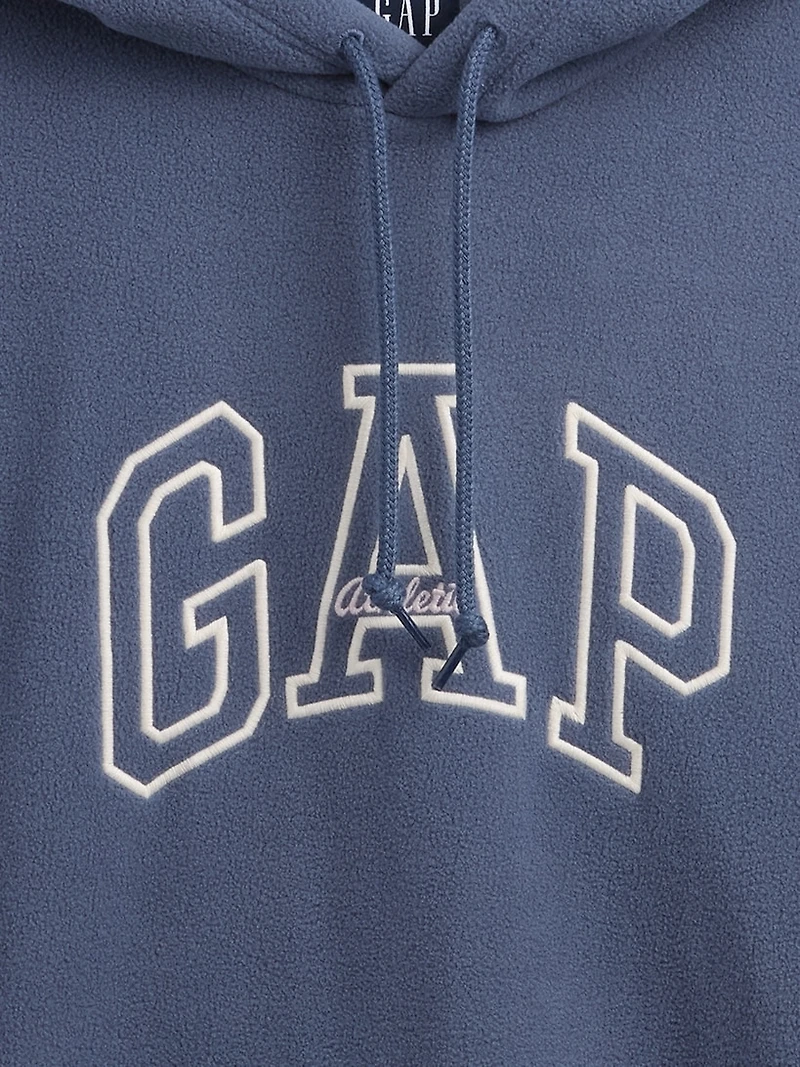 Oversized Athletic Logo Hoodie
