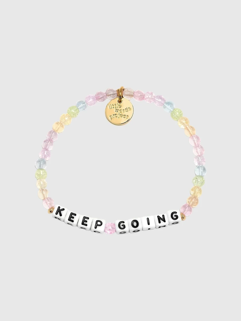 Little Words Project Keep Going Bracelet
