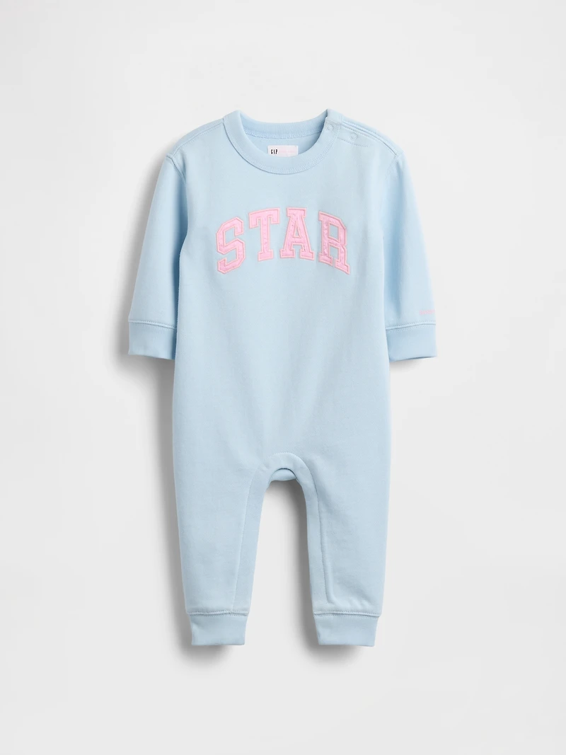 Gap × Sandy Liang Baby VintageSoft Logo One-Piece