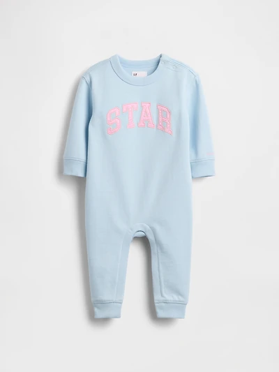 Gap × Sandy Liang Baby VintageSoft Logo One-Piece