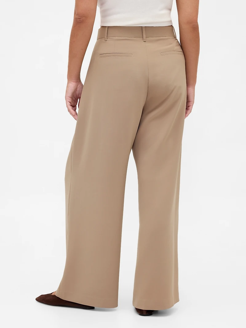 Curvy 365 High Rise Pleated Trousers