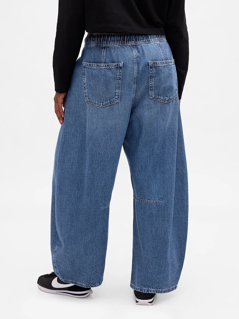 Mid Rise UltraSoft Easy Horseshoe Jeans