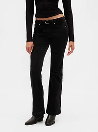 Low Rise Corduroy Long & Lean Pants