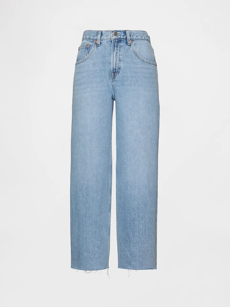 Low Slung Relaxed Crop Jeans
