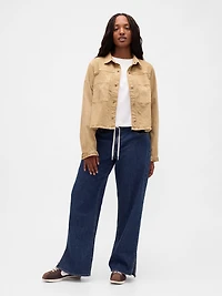 Low Rise Drawcord '90s Loose Jeans