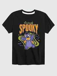 Toddler Lilo and Stitch Seriously Spooky Short Sleeve Tee