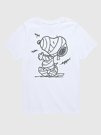 Toddler Peanuts Snoopy Mummy And Bats Short Sleeve Tee