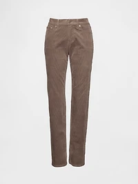 Low Rise Corduroy '90s Slim Straight Pants