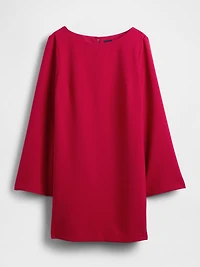 Boatneck Mini Shift Dress