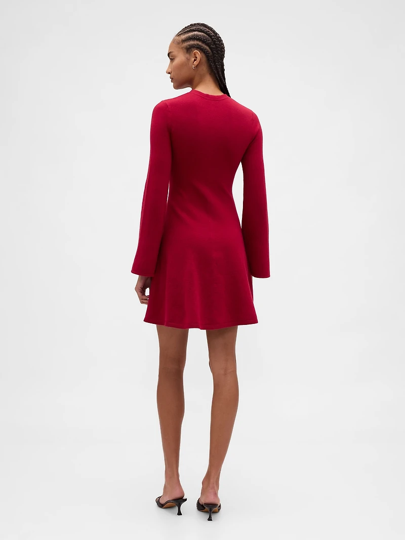 CashSoft Stretch Mini Sweater Dress