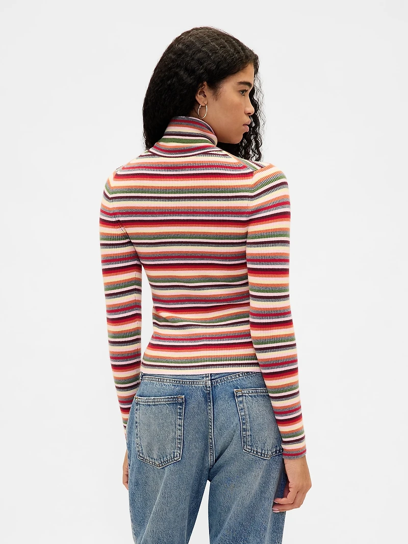 CashSoft Stretch Turtleneck Sweater