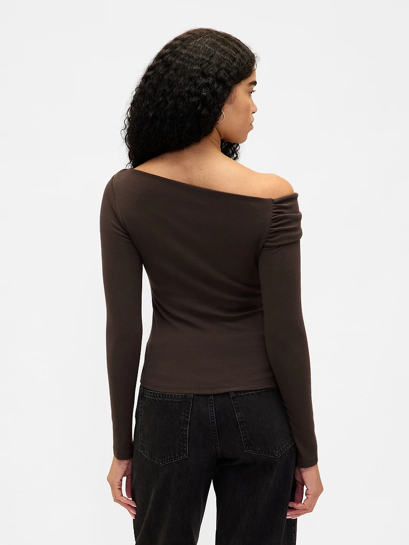 Modern Off-Shoulder Top
