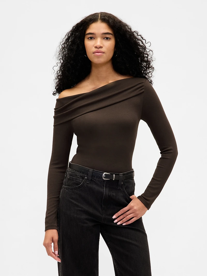 Modern Off-Shoulder Top