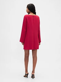 Boatneck Mini Shift Dress