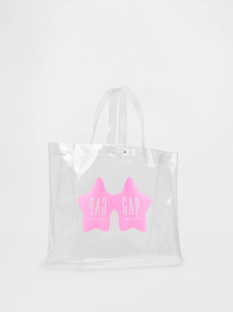 Gap × Sandy Liang Small Clear Tote Bag