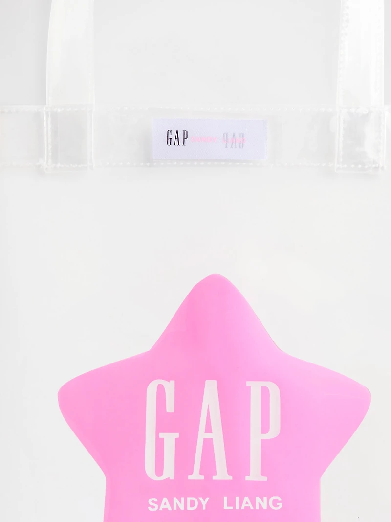 Gap × Sandy Liang Small Clear Tote Bag