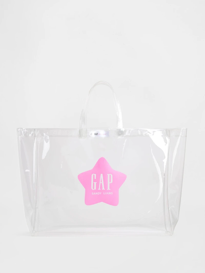 Gap × Sandy Liang Large Clear Tote Bag