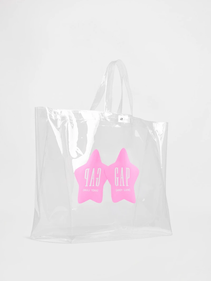 Gap × Sandy Liang Large Clear Tote Bag