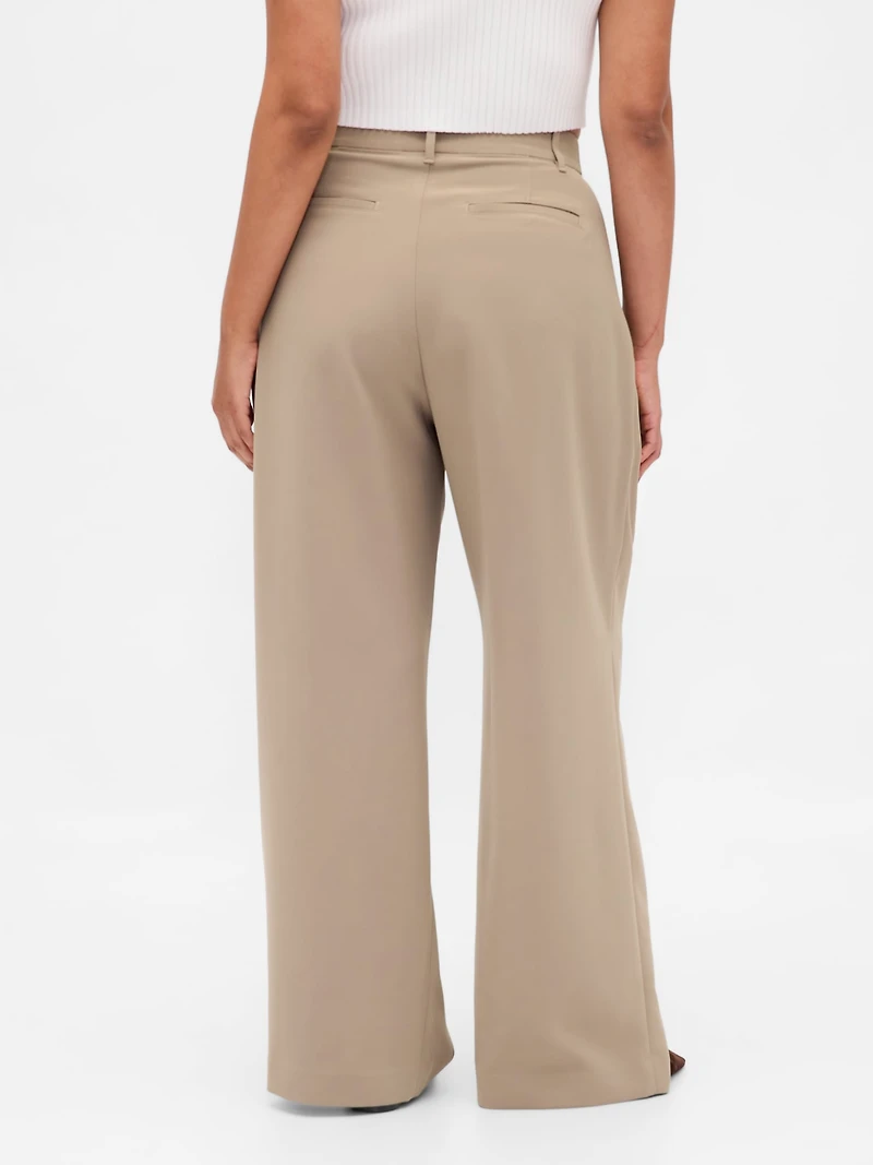 Curvy 365 High Rise Pleated Trousers