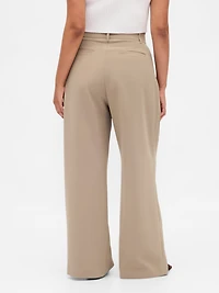 Curvy 365 High Rise Pleated Trousers