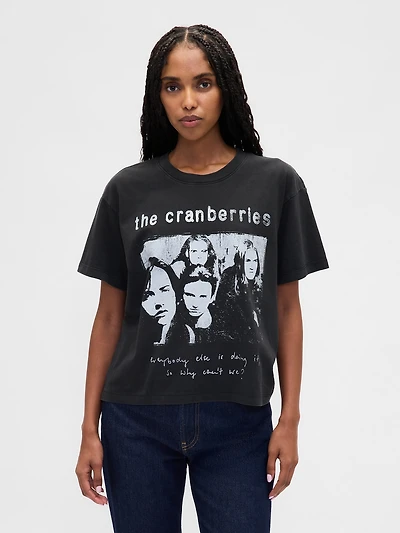 The Cranberries Relaxed Graphic T-Shirt