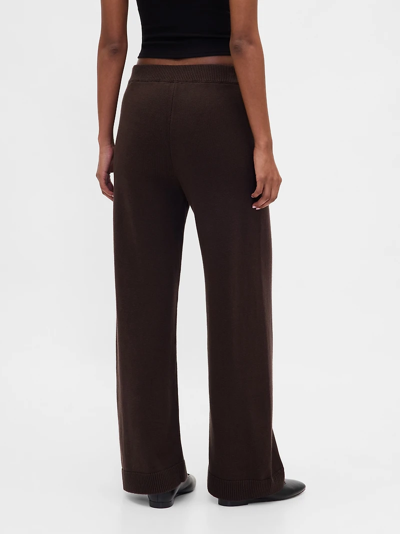 100% Cotton Relaxed Sweater Pants