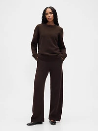 100% Cotton Relaxed Sweater Pants