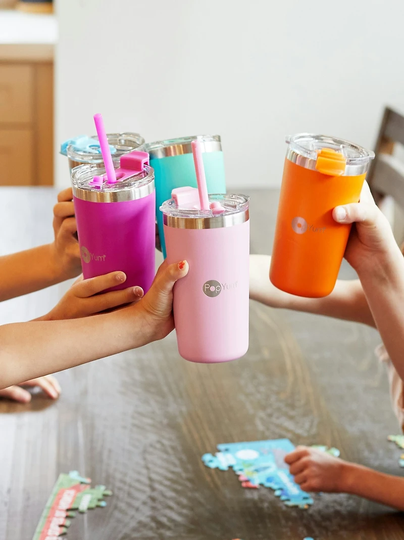 PopYum Kids Insulated Stainless Steel Cup 2-Pack