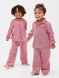 Baby & Toddler Recycled Flannel PJ Set