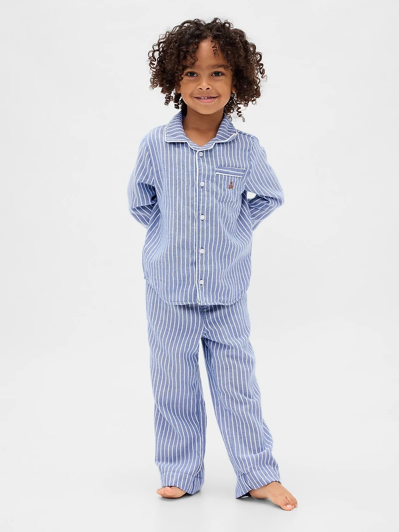 Baby & Toddler Recycled Flannel PJ Set