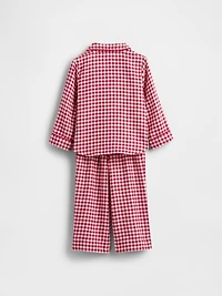 Baby & Toddler Recycled Flannel PJ Set