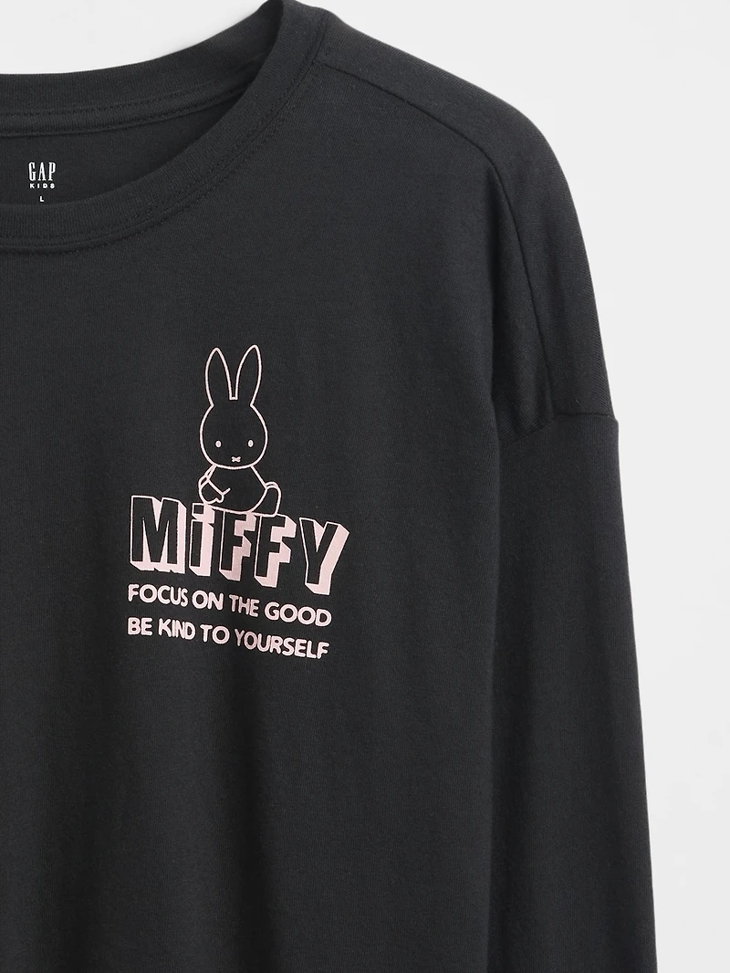 Kids Miffy Oversized Graphic T-Shirt