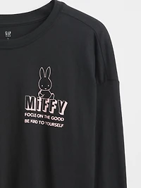 Kids Miffy Oversized Graphic T-Shirt