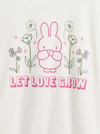 Kids Miffy Oversized Graphic T-Shirt