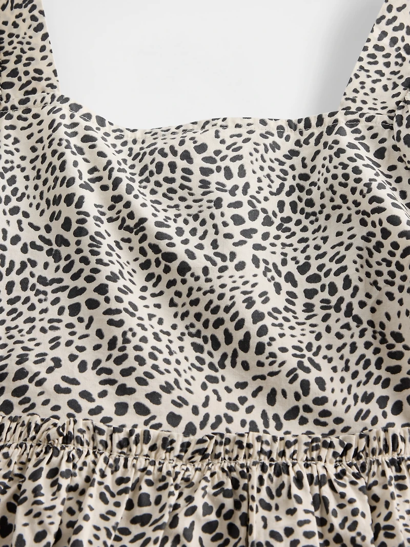 Kids Poplin Peplum Top