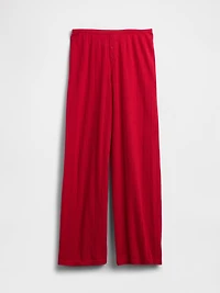 Lightweight CashSoft Pointelle Heart PJ Pants