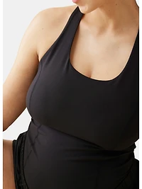 Ingrid and Isabel Maternity Active Runsie Jumpsuit