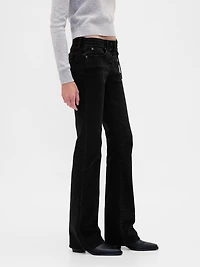 Low Rise Long & Lean Lace-Up Jeans