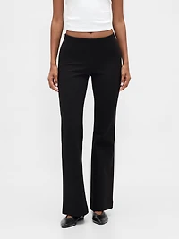Low Rise Double Knit Boot Pants