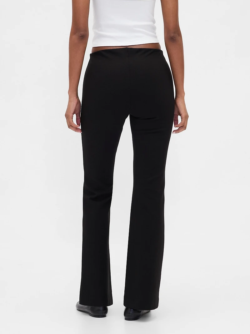 Low Rise Double Knit Boot Pants